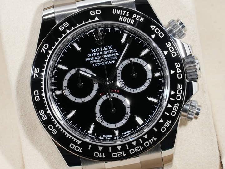 ロレックス デイトナ Ref.126500LN ステンレススチール ブラック文字盤