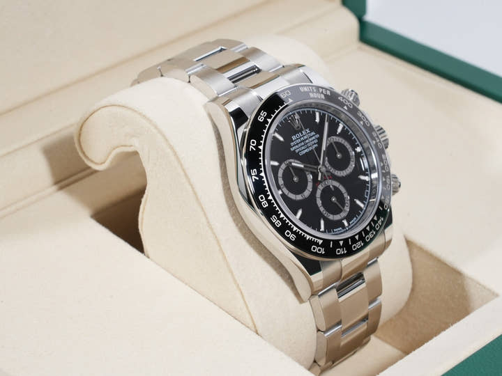 ロレックス デイトナ Ref.126500LN ステンレススチール ブラック文字盤