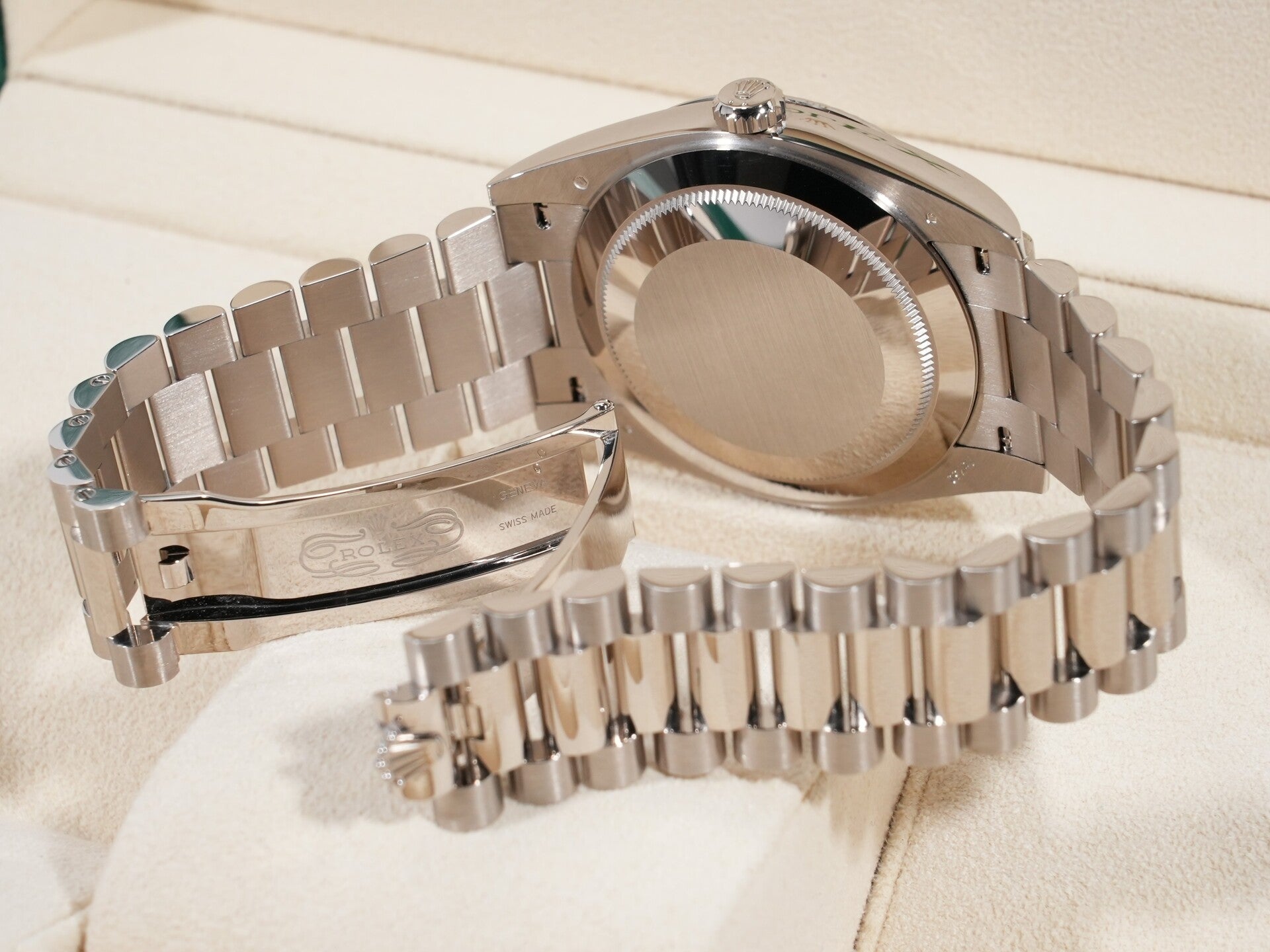 ロレックス デイデイト40 Ref.228239A 18KWG メテオライト文字盤 美品 wqypvt3d