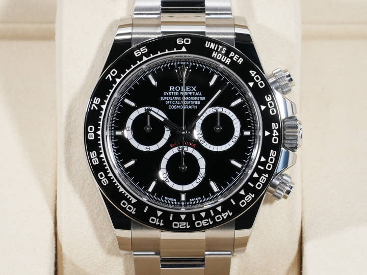 ロレックス デイトナ Ref.126500LN ステンレススチール ブラック文字盤