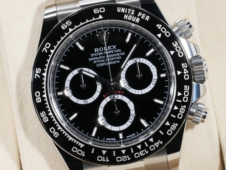 ロレックス デイトナ Ref.126500LN ステンレススチール ブラック文字盤