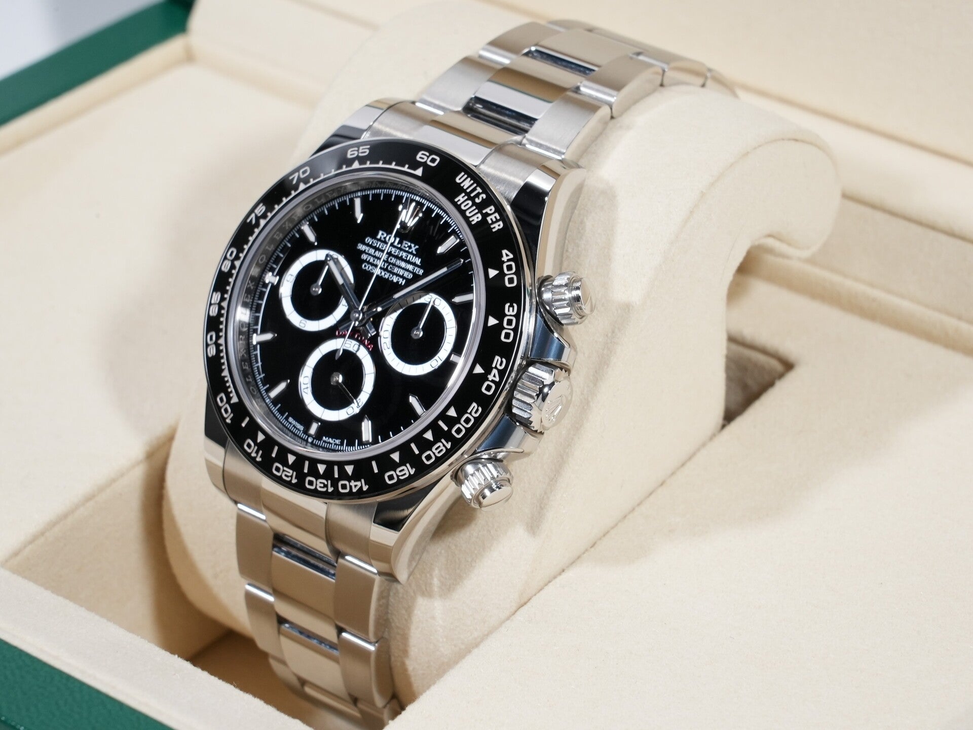 ロレックス デイトナ Ref.126500LN ステンレススチール ブラック文字盤