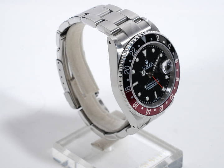 ロレックス GMTマスターII Ref.16710 ステンレススチール ブラック文字盤 オイスターブレスレット 中古 zw66p7qi