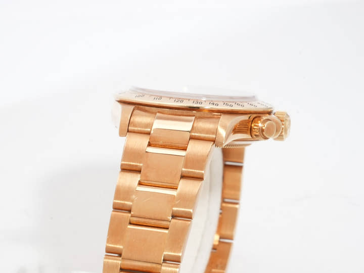 Rolex Daytona El Primero Ref. 16528G Yellow Gold Champagne Dial with 8 Diamonds