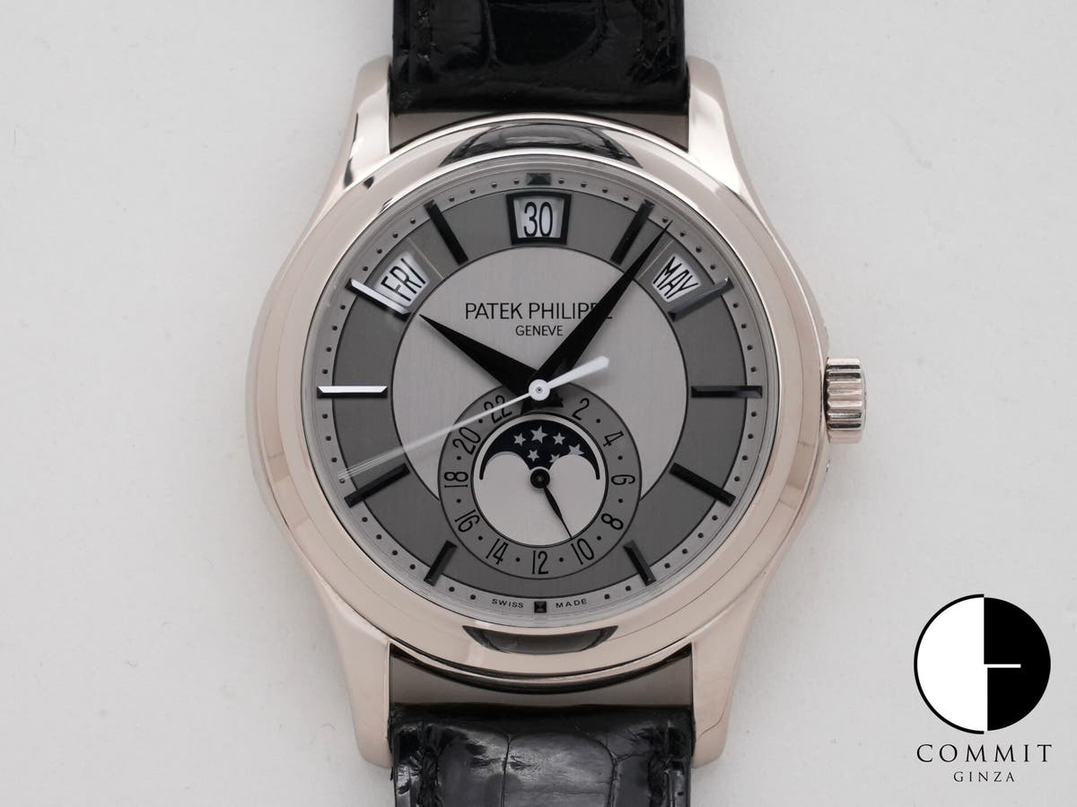 Patek Philippe Annual Calendar Ref.5205G-001 18KWG Silver Dial Used 23x5qmk7