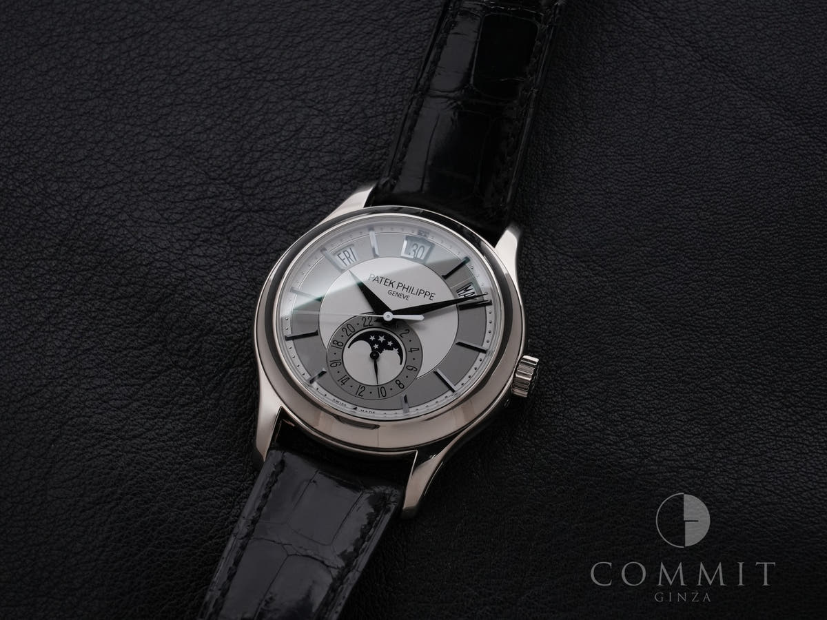 Patek Philippe Annual Calendar Ref.5205G-001 18KWG Silver Dial Used 23x5qmk7