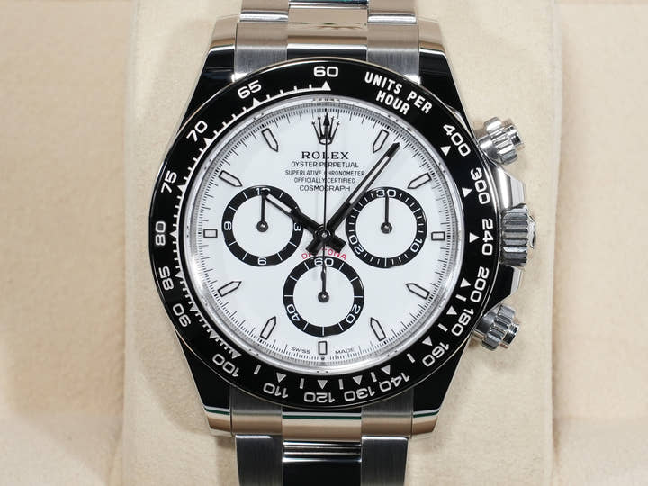 ロレックス デイトナ Ref.126500LN ステンレススチール ホワイト文字盤