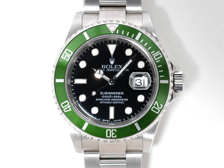 ロレックス サブマリーナー デイト Ref.16610LV ステンレススチール ブラック文字盤 美品 s46av8ua