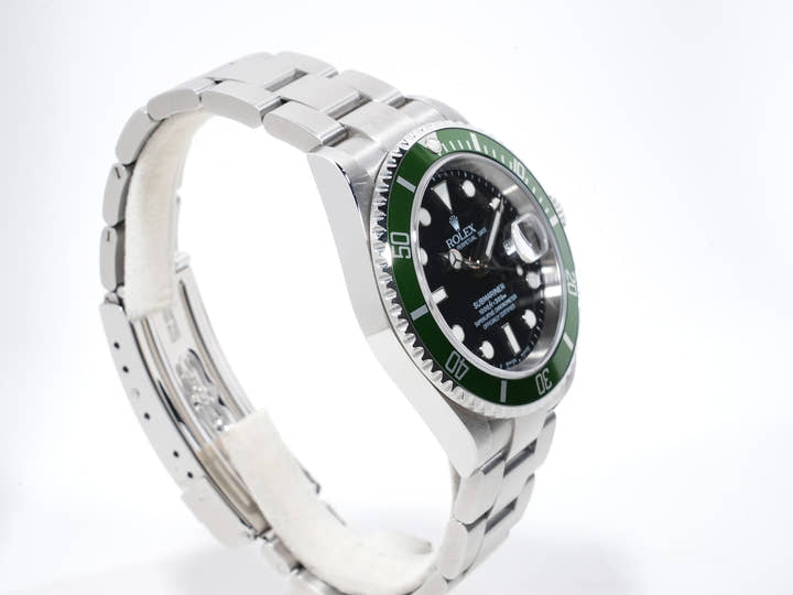 ロレックス サブマリーナー デイト Ref.16610LV ステンレススチール ブラック文字盤 美品 s46av8ua