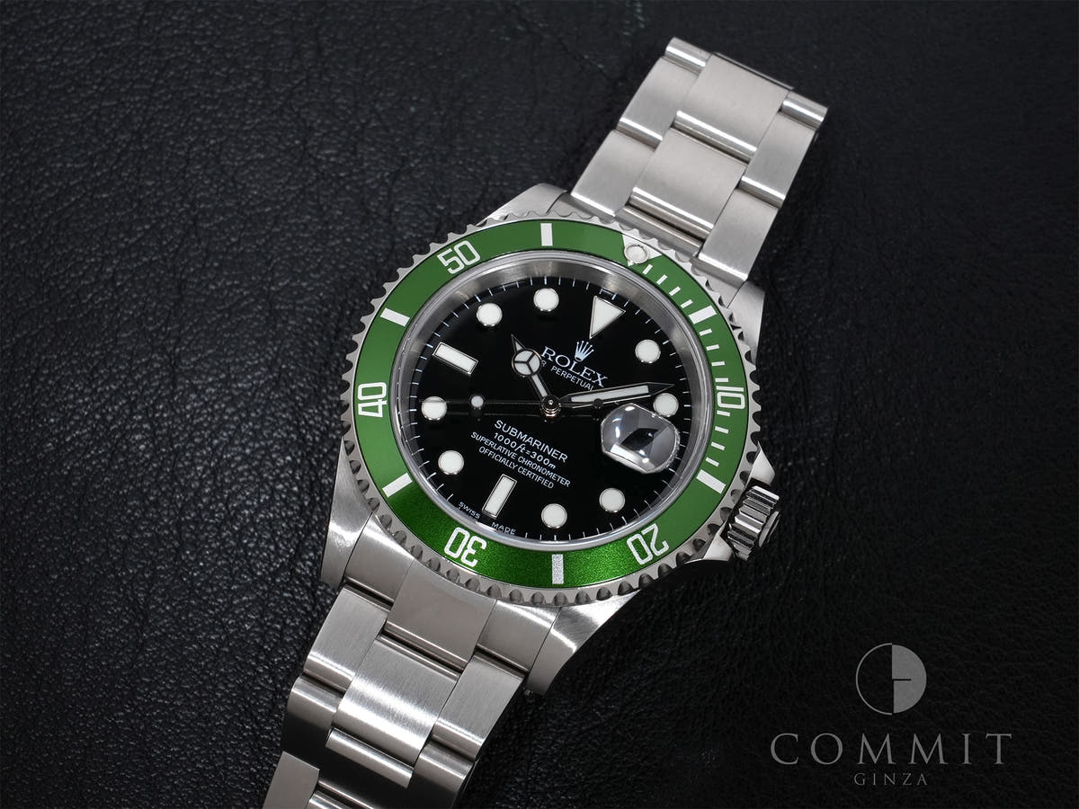 ロレックス サブマリーナー デイト Ref.16610LV SS ブラック文字盤 美品 s46av8ua