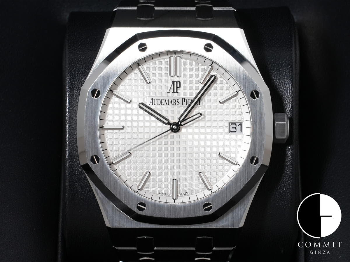 Audemars Piguet Royal Oak Ref.15500ST.OO.1220ST.04 SS Silver Dial Good Condition Pre-Owned dqo4vbsz