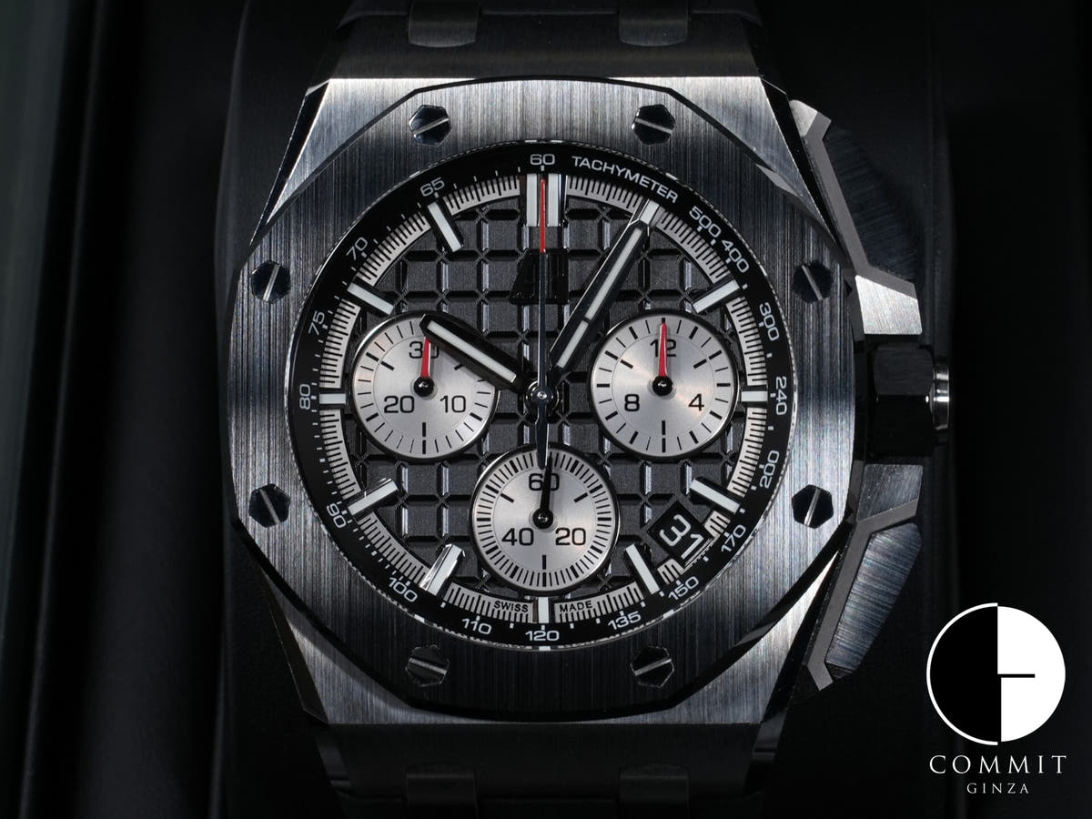 Audemars Piguet Royal Oak Offshore Chronograph Ref.26420SO.OO.A002CA.01 SS/CE Black Dial Used 4yu2u3pt