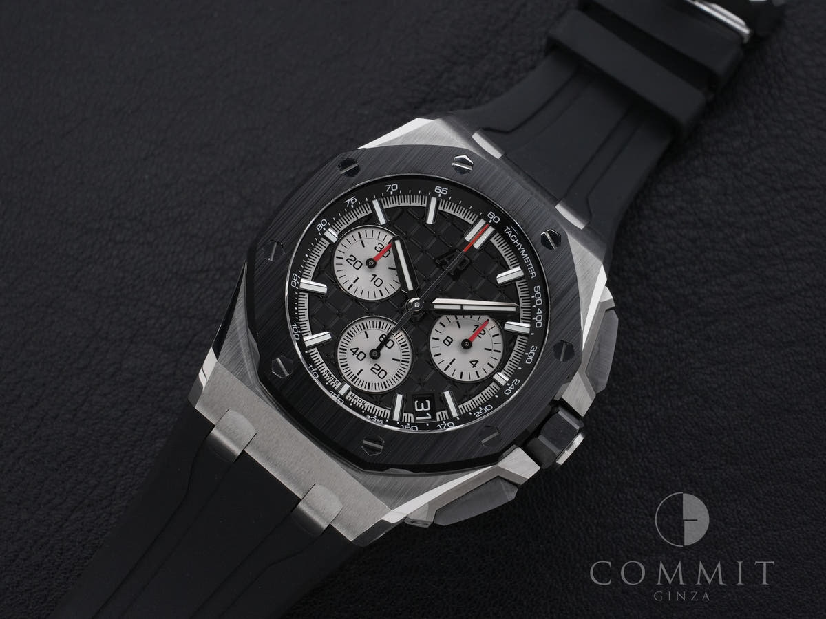 Audemars Piguet Royal Oak Offshore Chronograph Ref.26420SO.OO.A002CA.01 SS/CE Black Dial Used 4yu2u3pt
