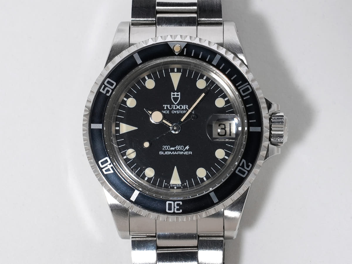 Tudor Submariner Ref.76100 SS Black Dial Used 2qno3r4e