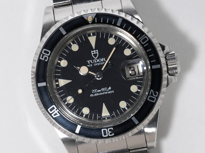 チューダー(チュードル) サブマリーナー Ref.76100 SS ブラック文字盤 中古 2qno3r4e