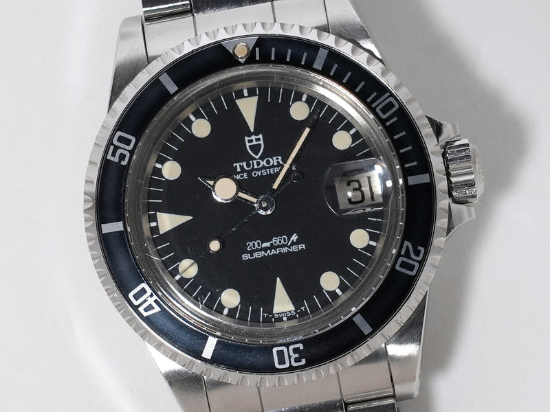 チューダー(チュードル) サブマリーナー Ref.76100 SS ブラック文字盤 中古 2qno3r4e