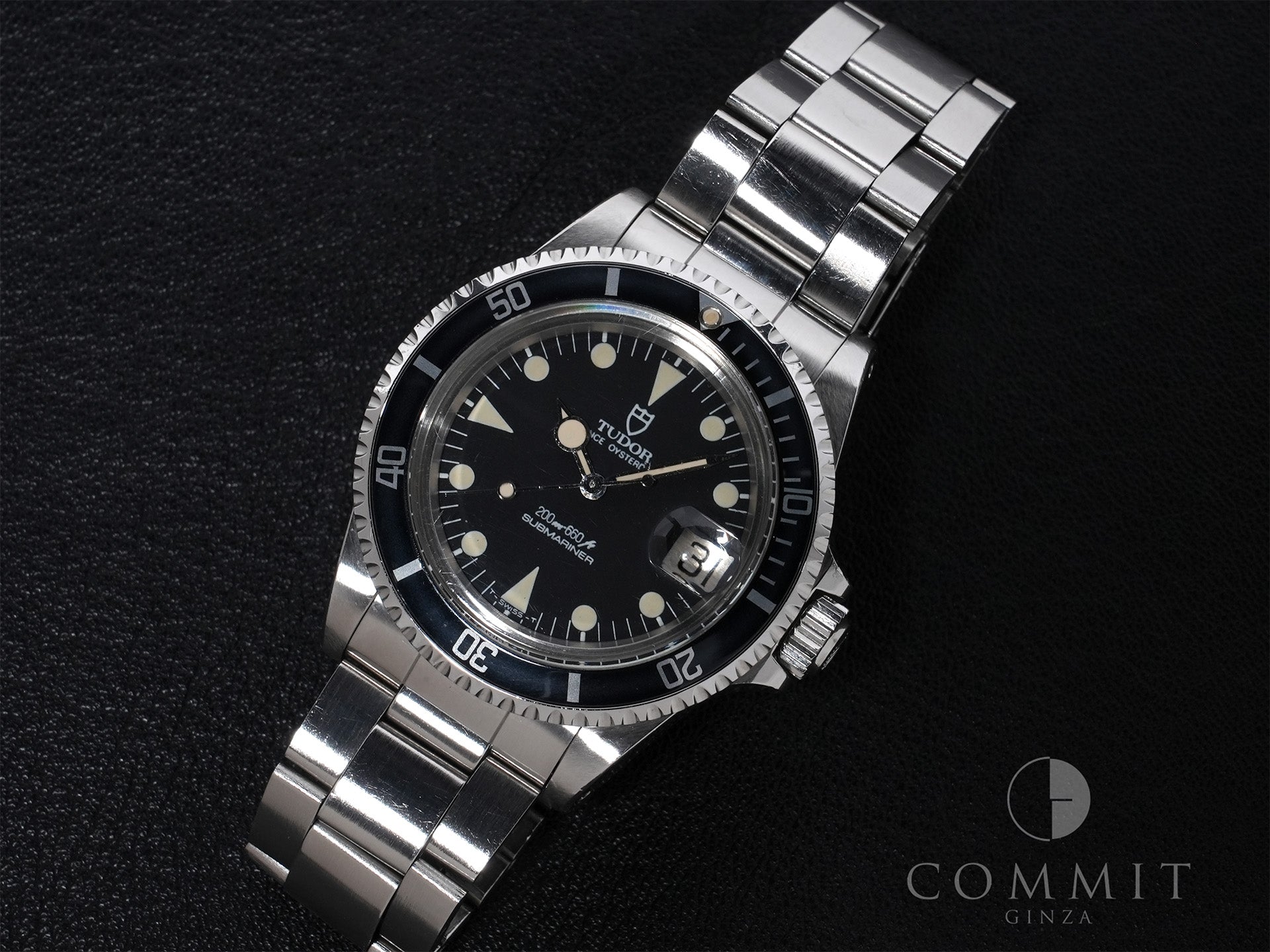Tudor Submariner Ref.76100 SS Black Dial Used 2qno3r4e