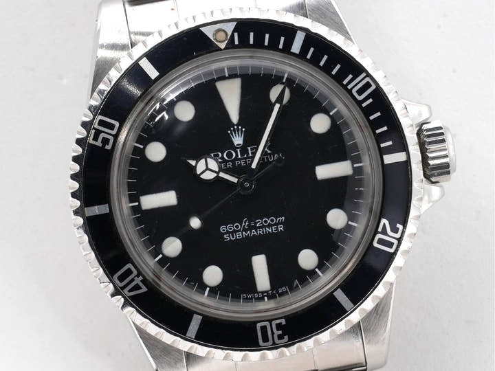 ロレックス サブマリーナー Ref.5513 ステンレススチール ブラック文字盤
