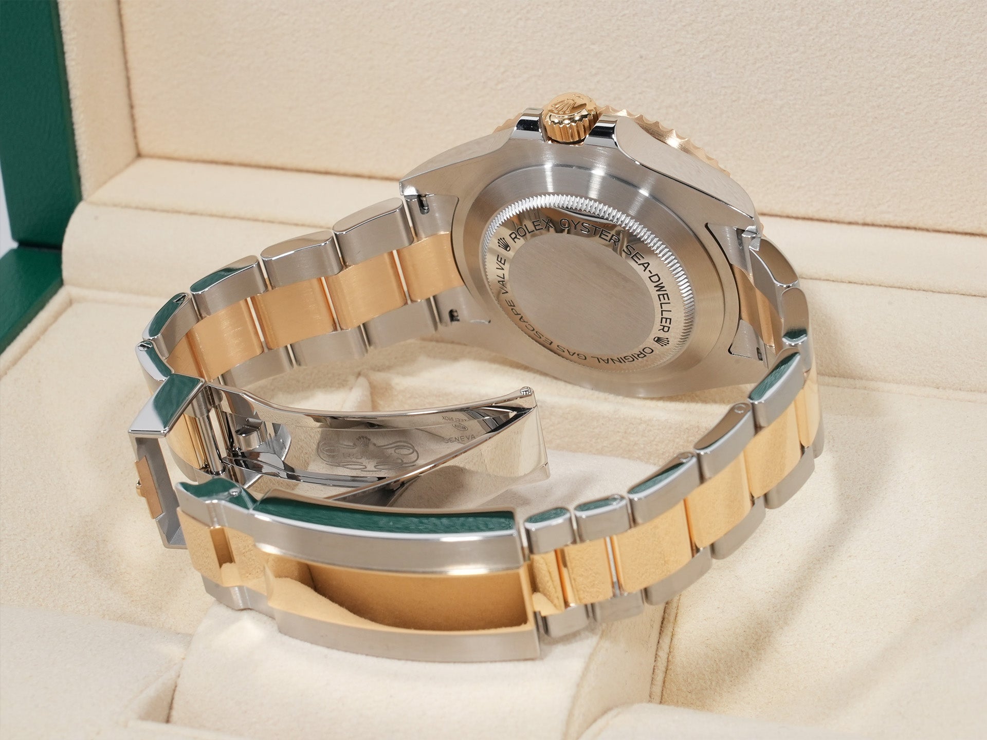ロレックス シードゥエラー Ref.126603 SS/YG ブラック文字盤 美品 yvhhqd5x