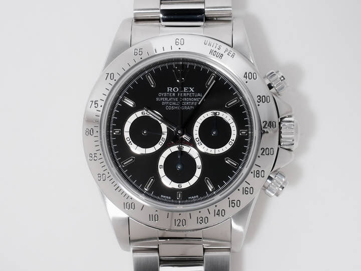 ロレックス デイトナ エルプリメロ Ref.16520 ステンレススチール ブラック文字盤