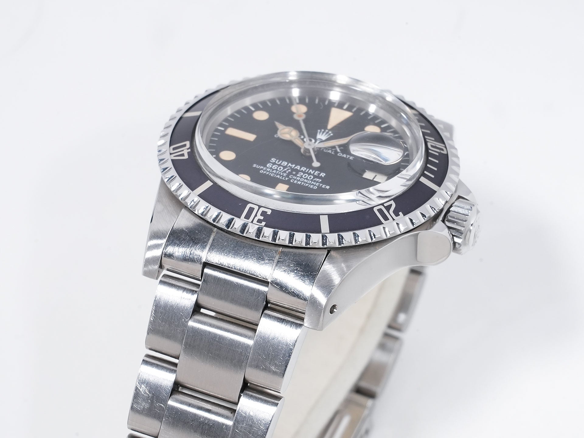 ロレックス サブマリーナー デイト Ref.1680 SS ブラック文字盤 中古 a27jkov3