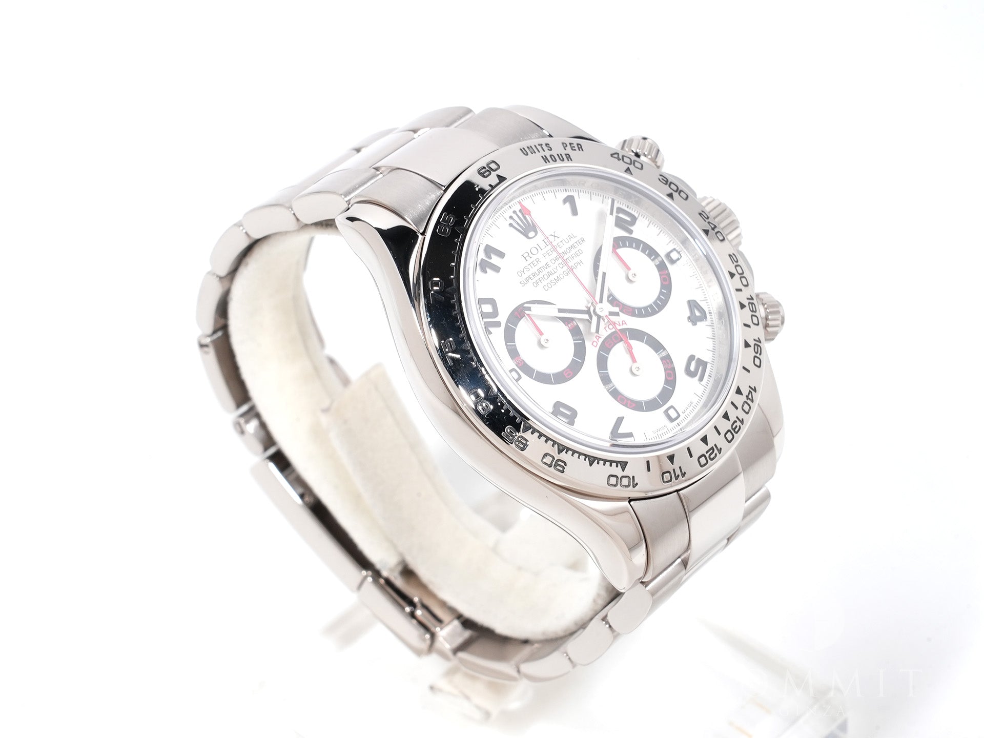 ロレックス デイトナ Ref.116509 18KWG シルバーアラビア文字盤 美中古 z4fmduua