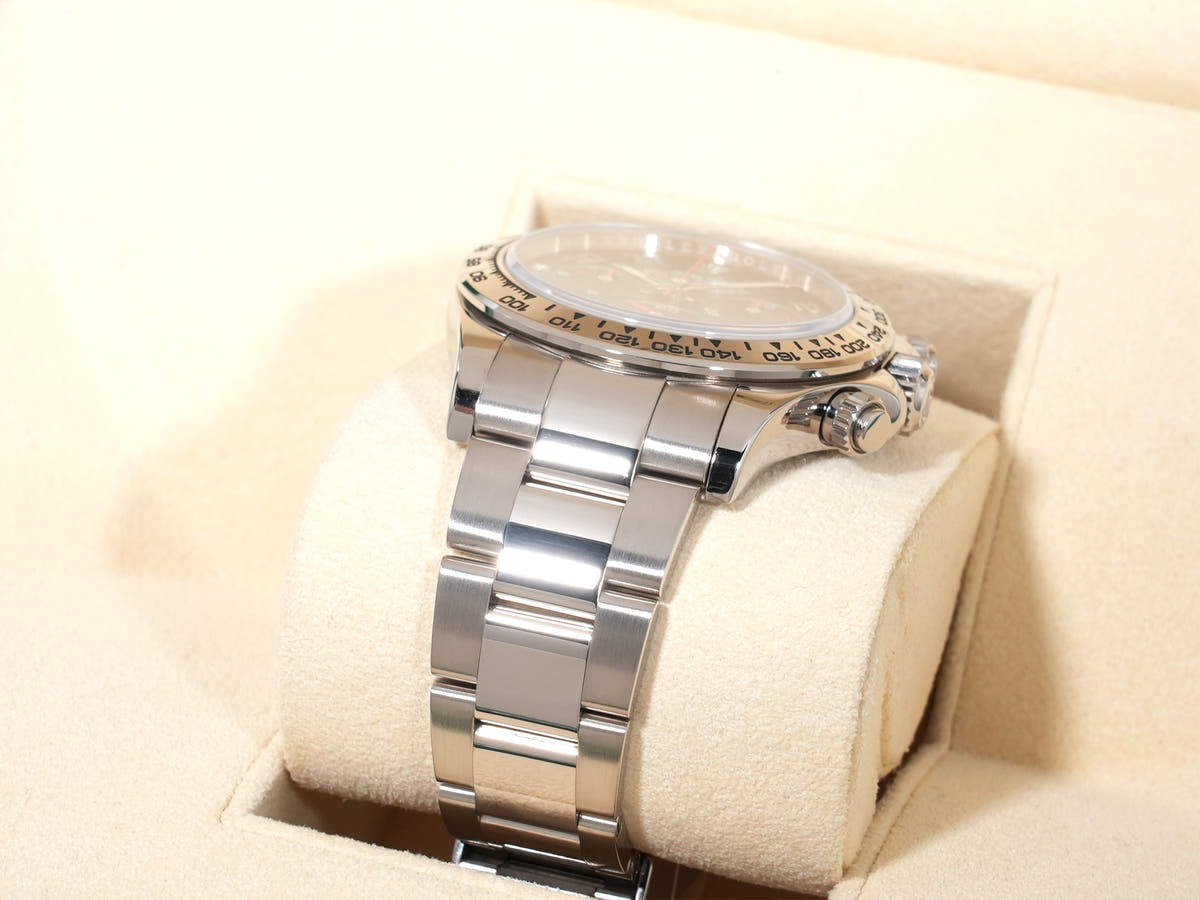 ロレックス デイトナ Ref.116509 18KWG ブラックアラビア文字盤 美品 oajf4axy