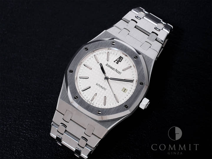 オーデマピゲ ロイヤルオーク Ref.15300ST.OO.1220ST.01 ステンレススチール シルバー文字盤