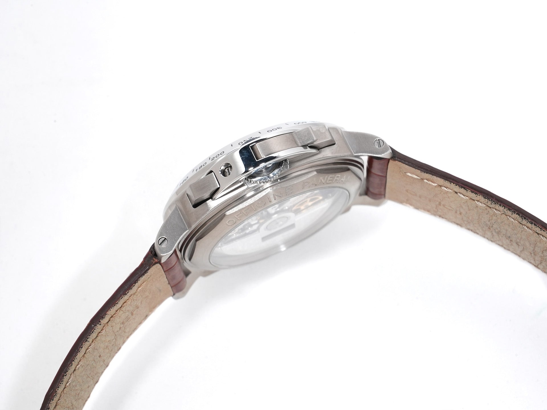 パネライ ルミノール クロノグラフ Ref.PAM00074 SS ブラック文字盤 美中古 s2awmtbb