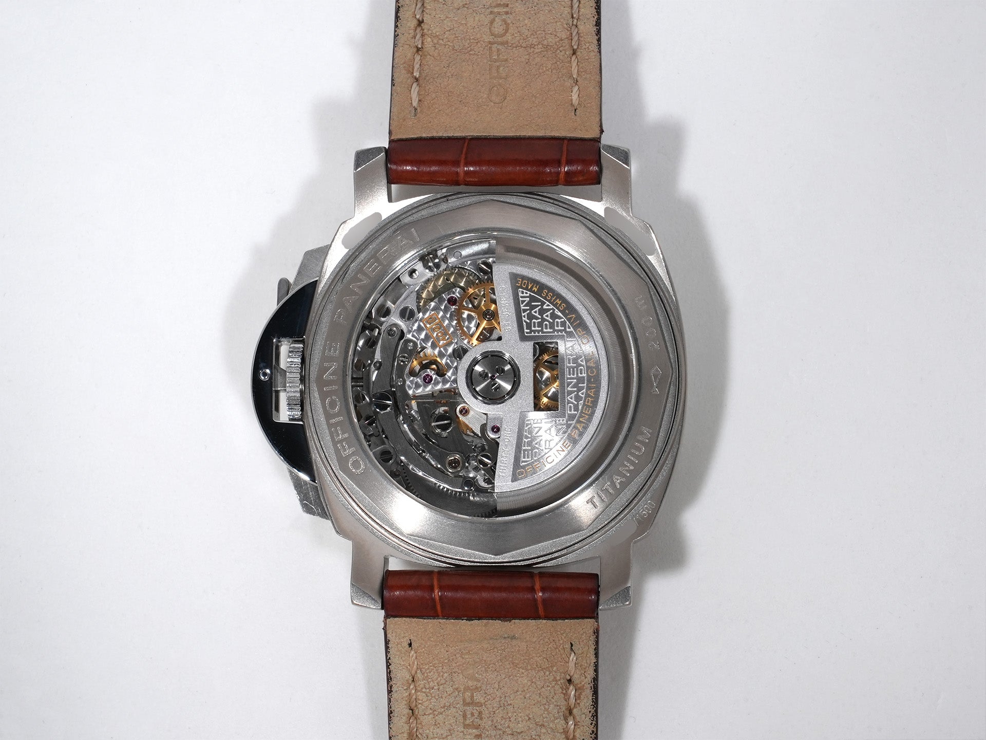 パネライ ルミノール クロノグラフ Ref.PAM00074 SS ブラック文字盤 美中古 s2awmtbb