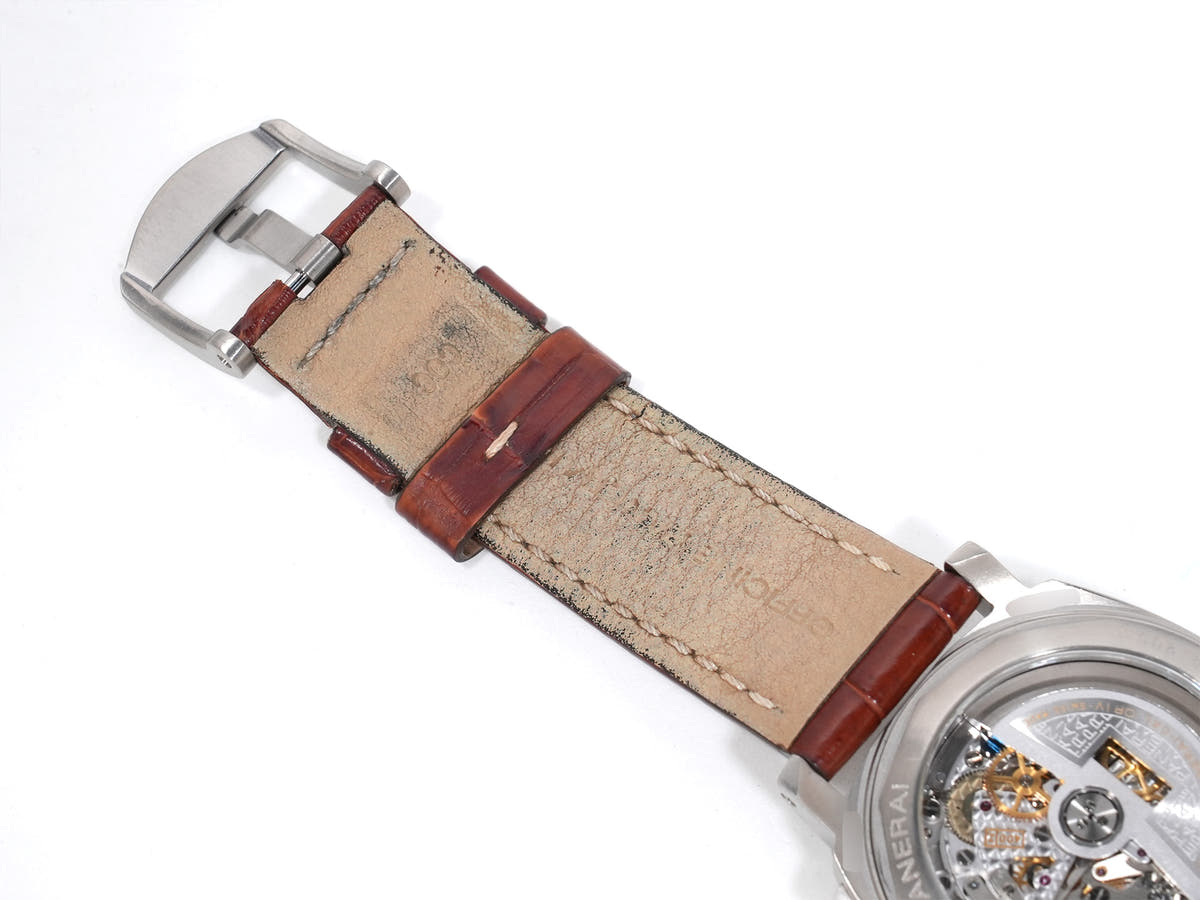 パネライ ルミノール クロノグラフ Ref.PAM00074 SS ブラック文字盤 美中古 s2awmtbb