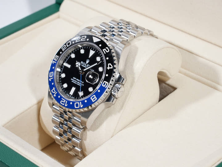 ロレックス GMTマスターII Ref.126710BLNR ステンレススチール ブラック文字盤 ジュビリーブレスレット