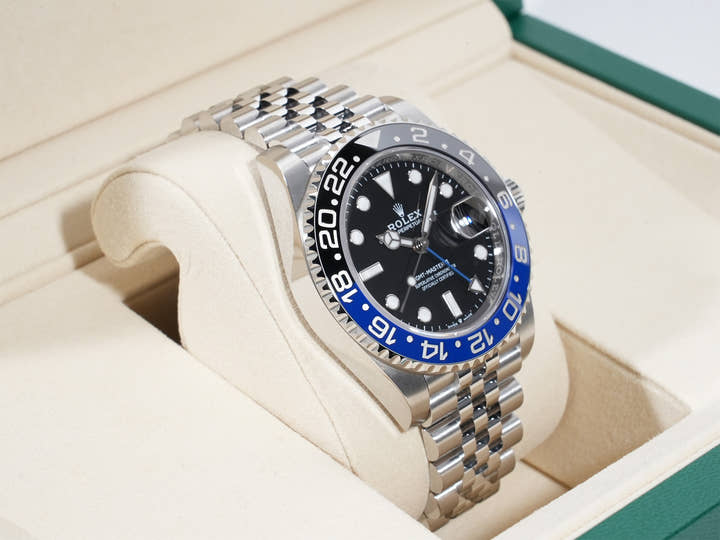 ロレックス GMTマスターII Ref.126710BLNR ステンレススチール ブラック文字盤 ジュビリーブレスレット