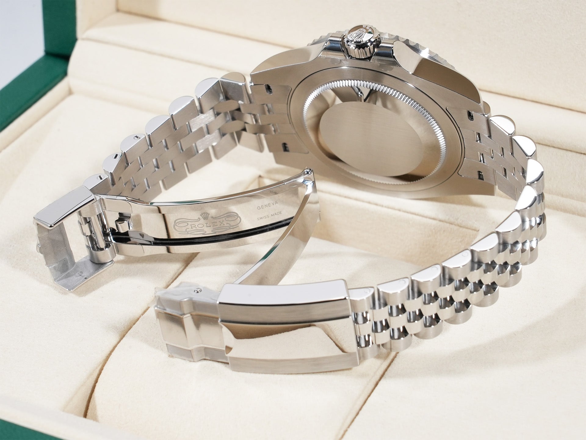 ロレックス GMTマスターII Ref.126710BLNR ステンレススチール ブラック文字盤 ジュビリーブレスレット