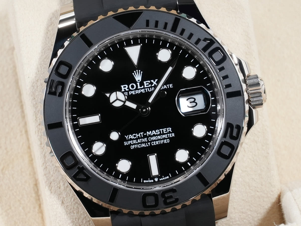 ロレックス ヨットマスター42 Ref.226659 18KWG ブラック文字盤 未使用 hhu36r28