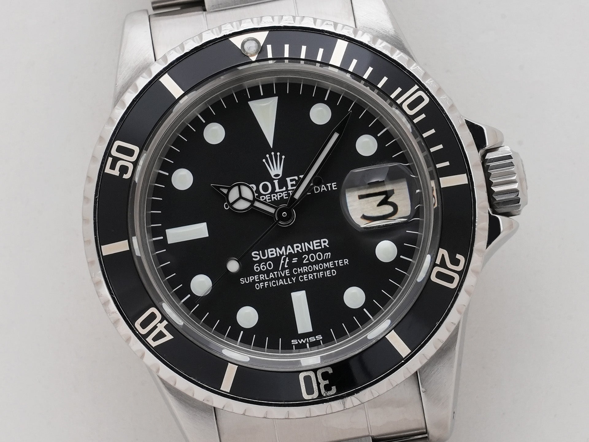 Rolex Submariner Date Ref.1680 SS Black Dial Used od6usm64