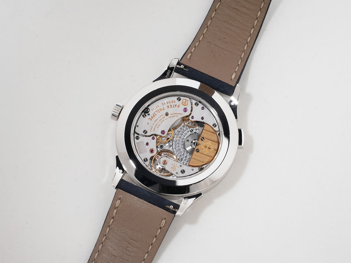 Patek Philippe Complications World Time Ref.5230P-001 PT Blue Dial Good Condition Unngb3gu