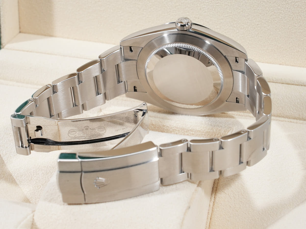Rolex Oyster Perpetual 41 Ref.124300 SS Turquoise Dial Used n6ihq6rm