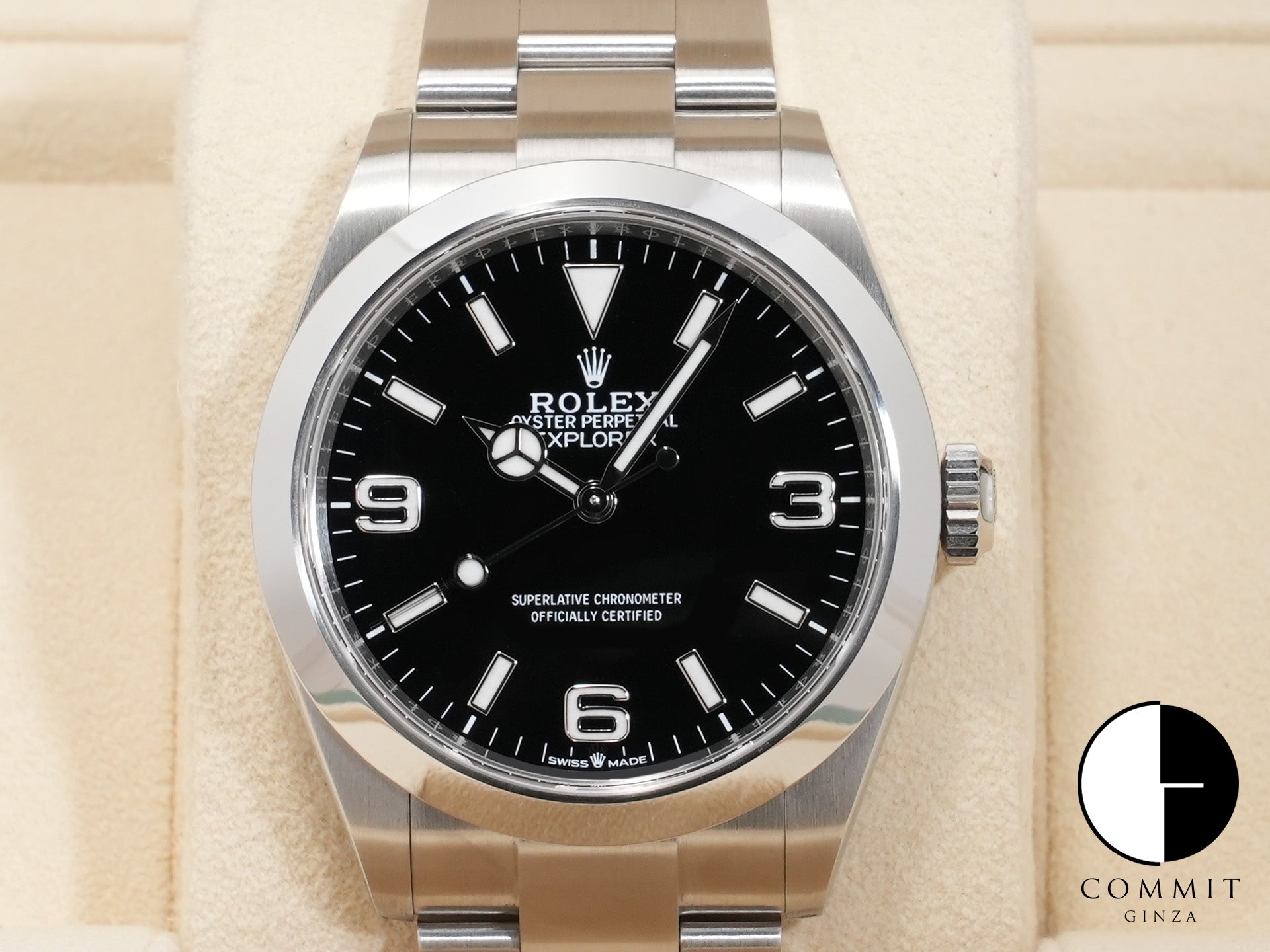 ロレックス エクスプローラー40 Ref.224270 SS ブラック文字盤 中古 bfrnig2f