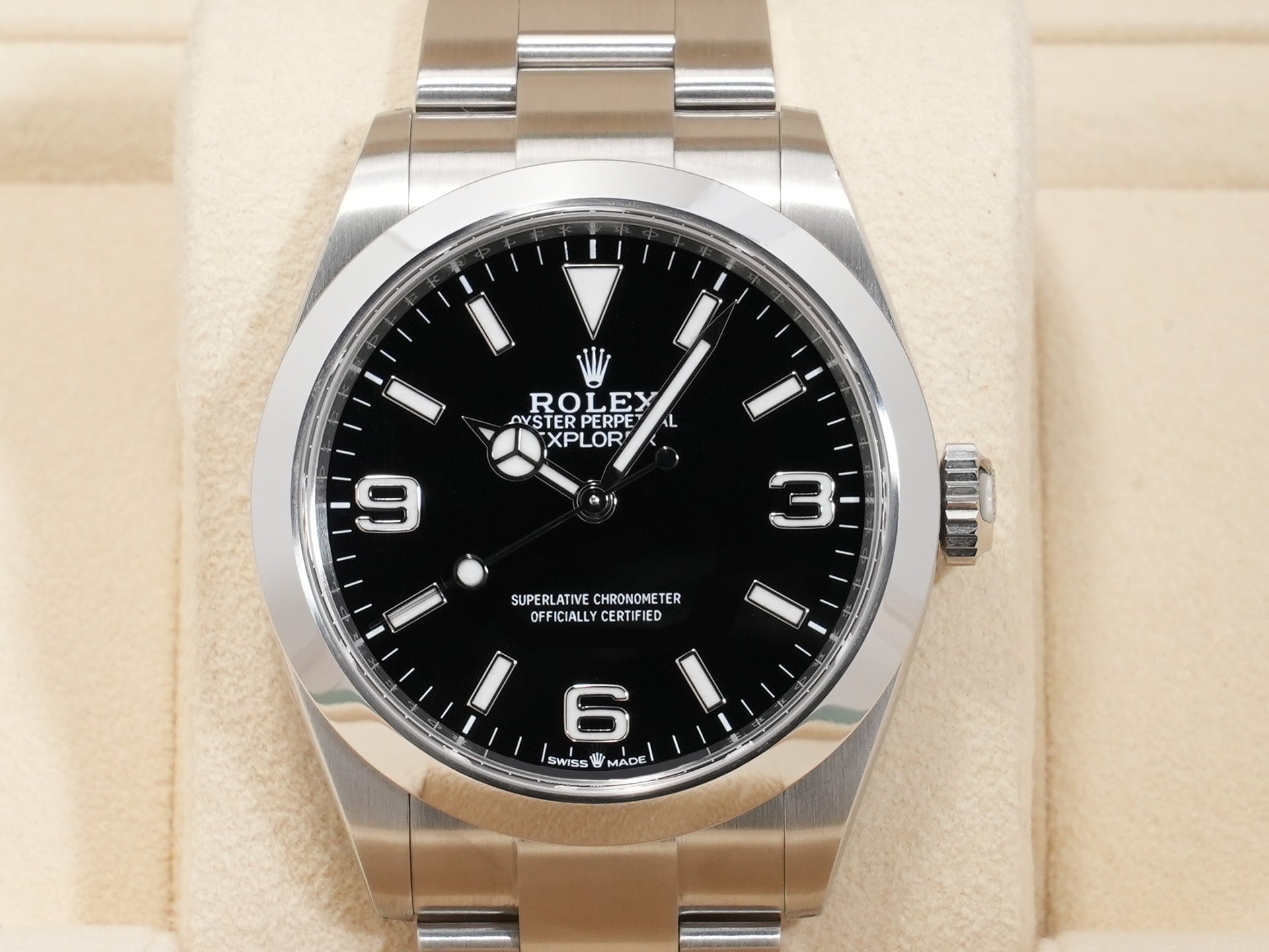 ロレックス エクスプローラー40 Ref.224270 SS ブラック文字盤 中古 bfrnig2f