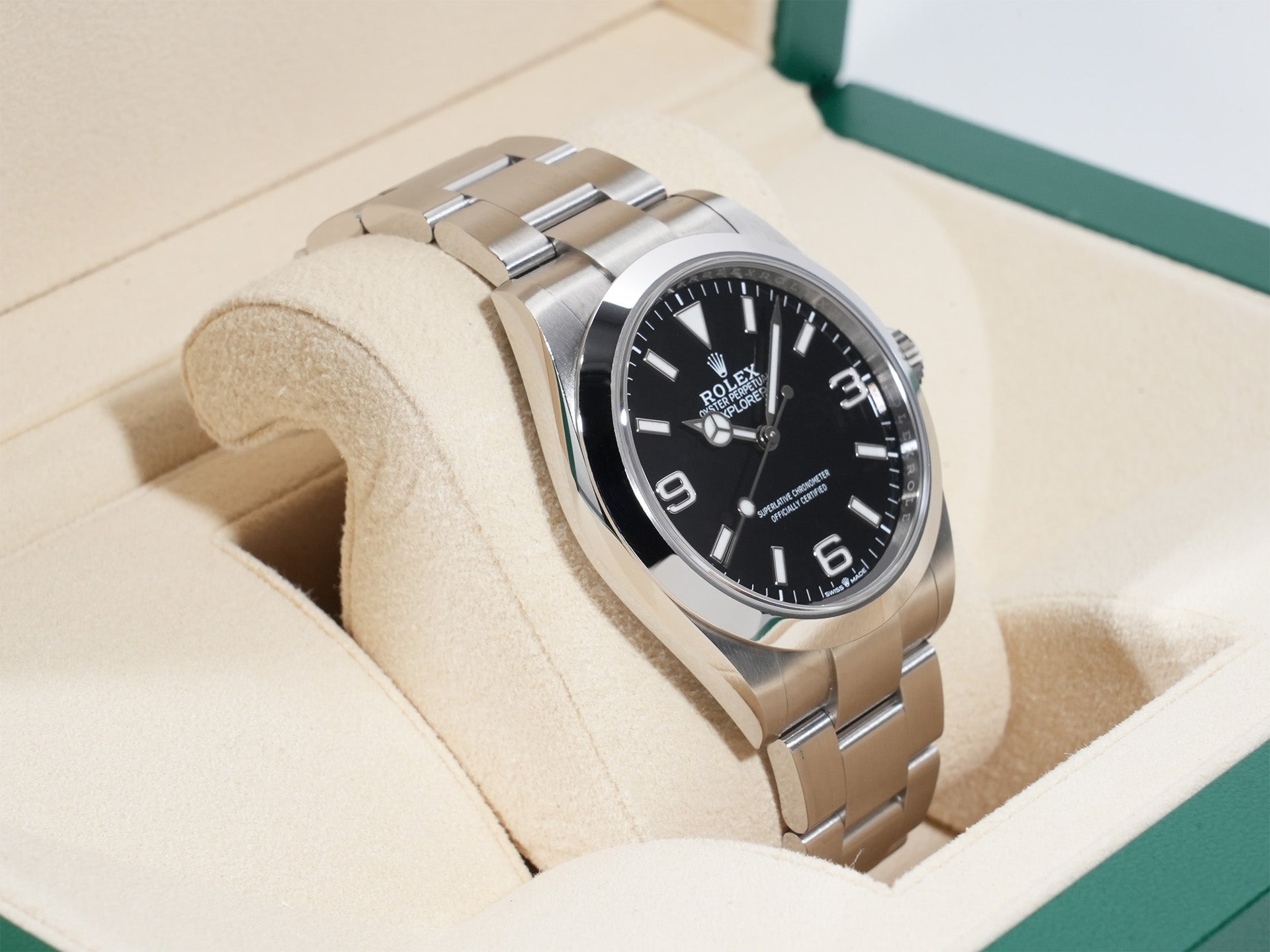 Rolex Explorer 40 Ref.224270 SS Black Dial Used bfrnig2f