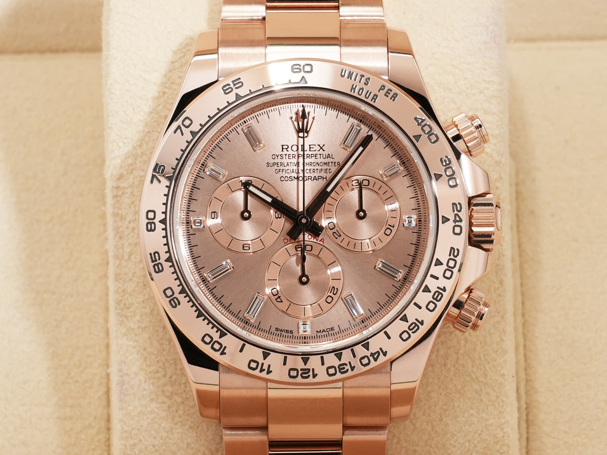 Rolex Daytona Ref.116505A 18KERG Pink Dial Used 3yt99usf