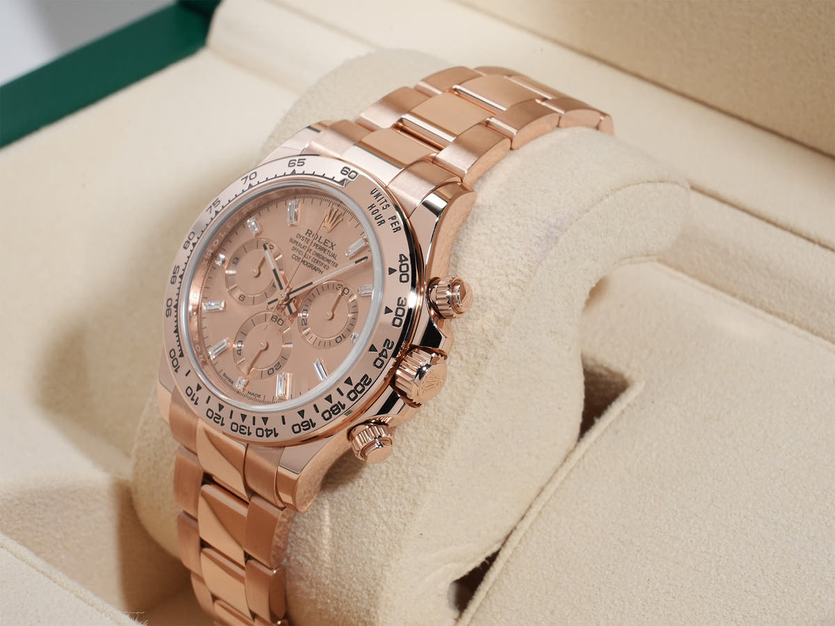 Rolex Daytona Ref.116505A 18KERG Pink Dial Used 3yt99usf