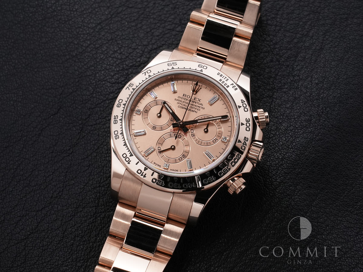 Rolex Daytona Ref.116505A 18KERG Pink Dial Used 3yt99usf