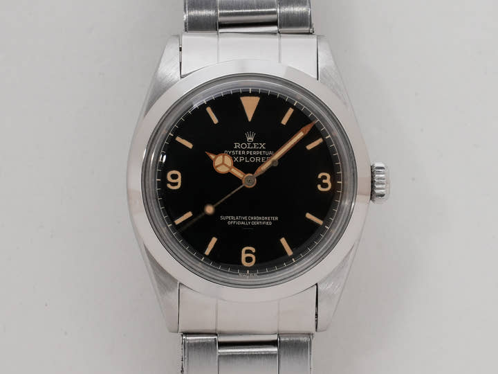 ロレックス エクスプローラーI Ref.1016MM ステンレススチール ブラック文字盤