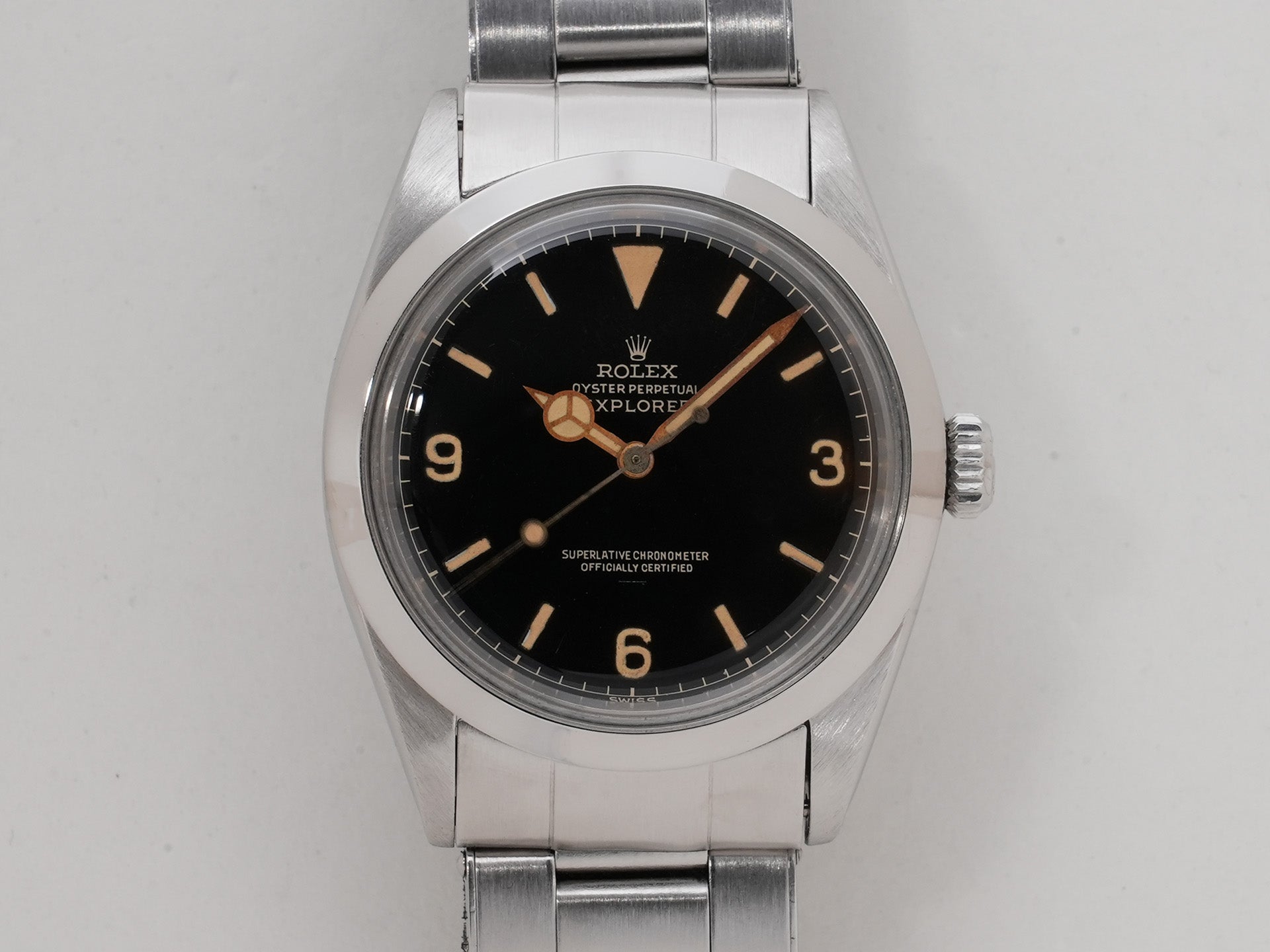 ロレックス エクスプローラーI Ref.1016MM SS ブラック文字盤 中古 w3ivhg8d