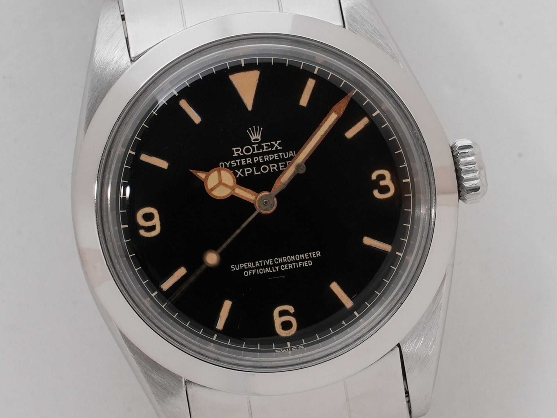 ロレックス エクスプローラーI Ref.1016MM SS ブラック文字盤 中古 w3ivhg8d