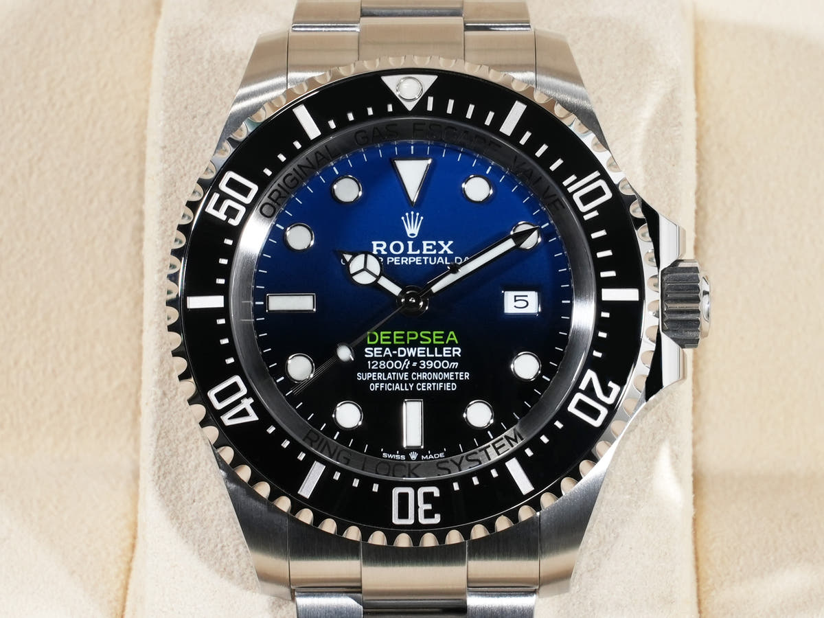 ロレックス シードゥエラー ディープシー Ref.126660 SS D-BLUE文字盤 未使用 7y3edmru