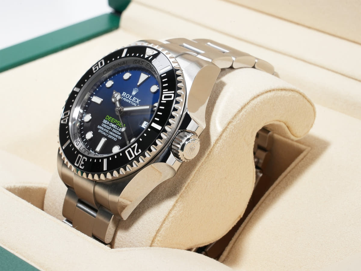 ロレックス シードゥエラー ディープシー Ref.126660 SS D-BLUE文字盤 未使用 7y3edmru
