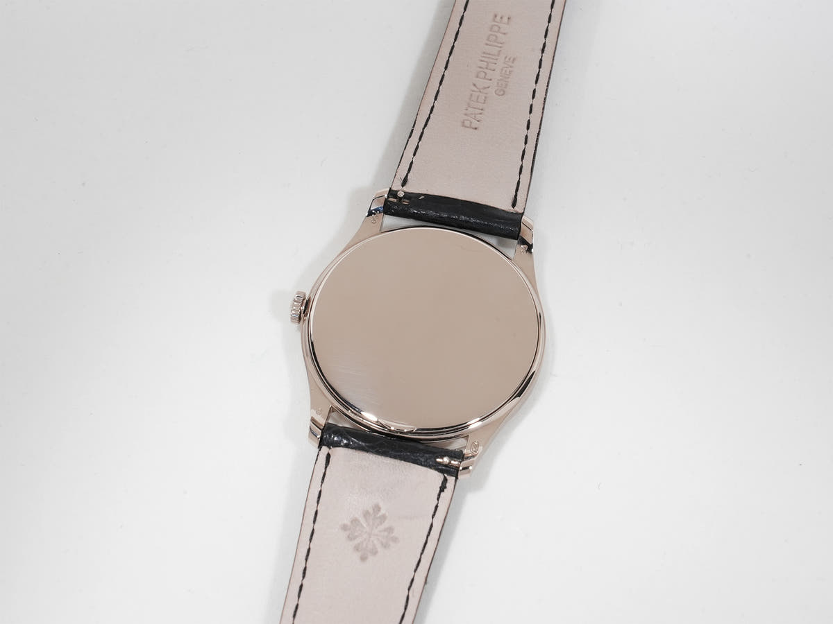 Patek Philippe Calatrava Ref.5196G-001 18KWG Silver Dial Good Condition artmsehg